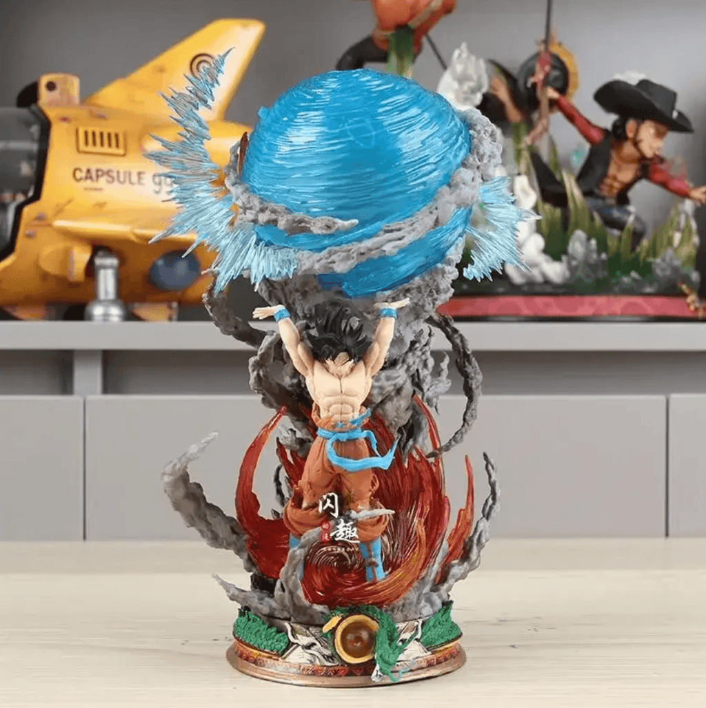 Spirit Bomb Masterpiece - Goku Figurine - Action Figure by Extoril