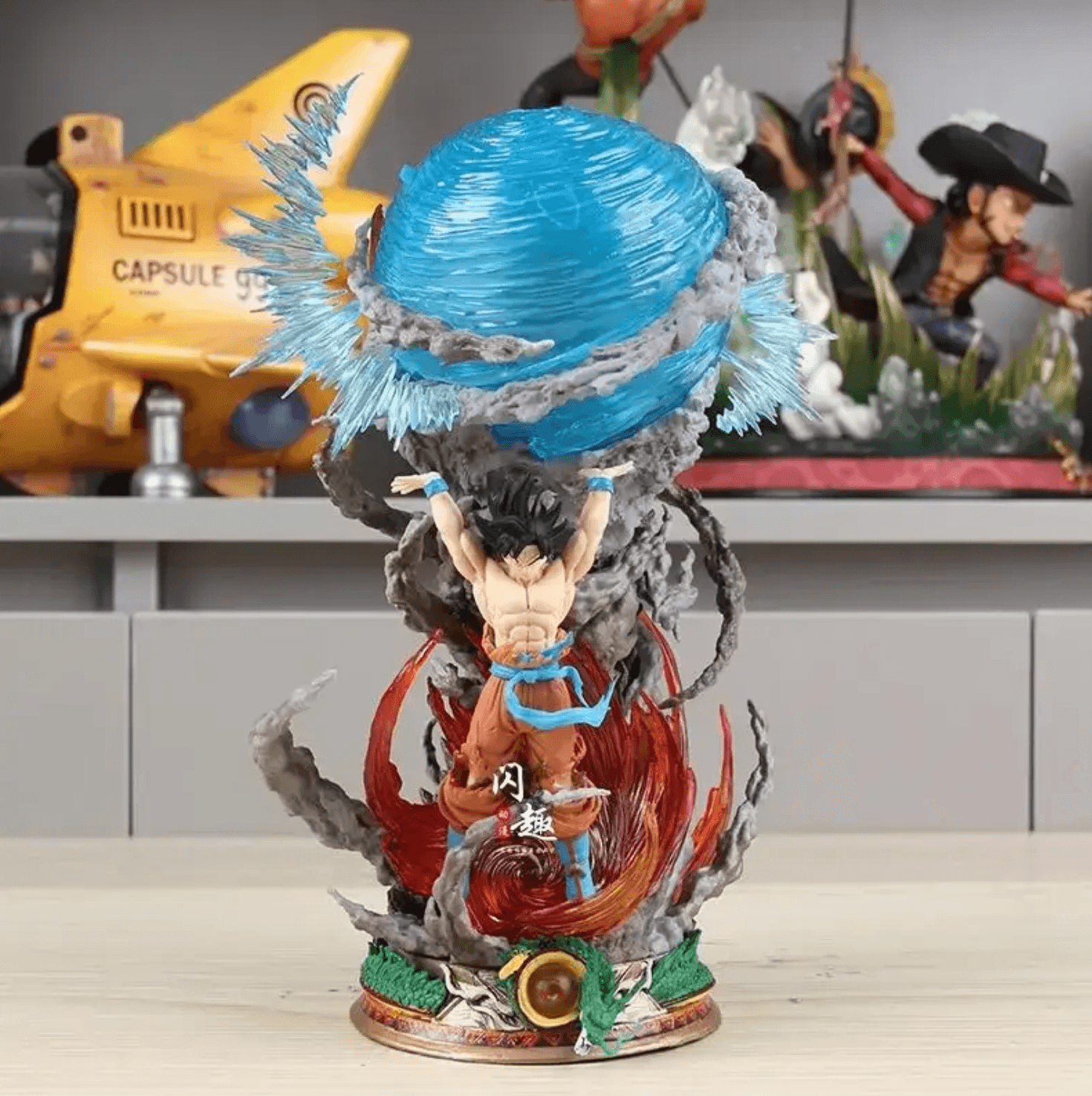 Spirit Bomb Masterpiece - Goku Figurine - Action Figure by Extoril
