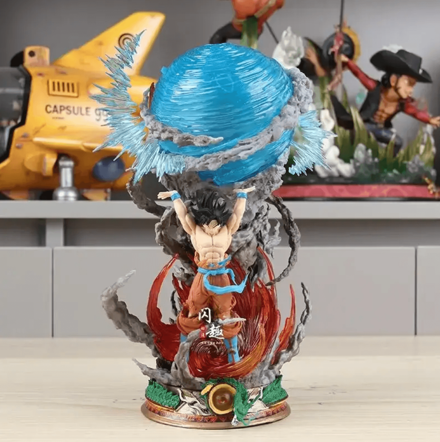 Spirit Bomb Masterpiece - Goku Figurine - Action Figure by Extoril