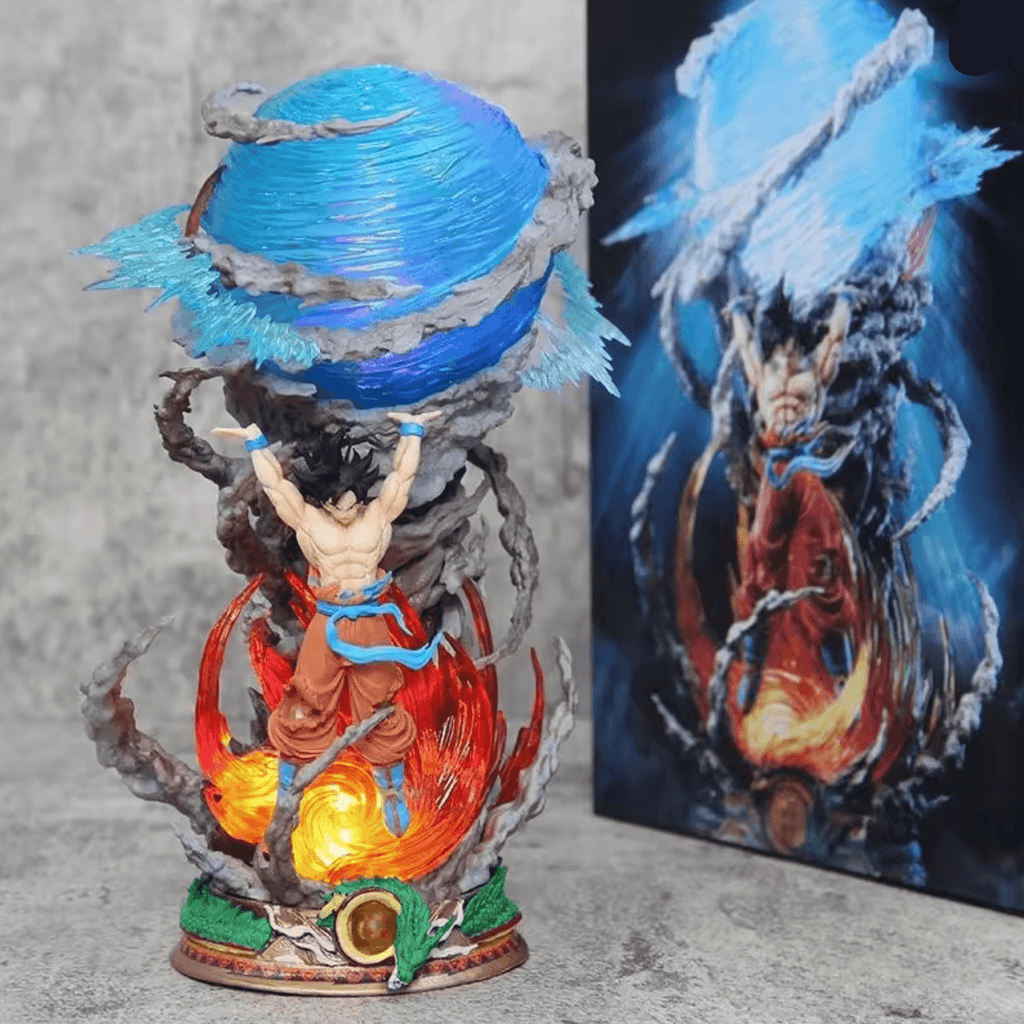 Spirit Bomb Masterpiece - Goku Figurine - Action Figure by Extoril