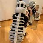 Dinosaur Skeleton Costume Set Dress up Clothing Plush Toys Party Cosplay - home decor by Extoril