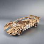 UGT-24 Endurance Racer Classic Le Mans Wooden Model Kit - 3D Wooden Puzzle by Extoril