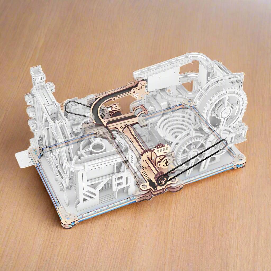 Cosmic Marble Labyrinth - 3D Wooden Mechanical Model Kit - 3D Wooden Puzzle by Extoril