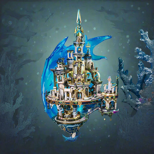 Atlantis Legends Premium Metal Puzzle Kit - 3d metal puzzle by Extoril