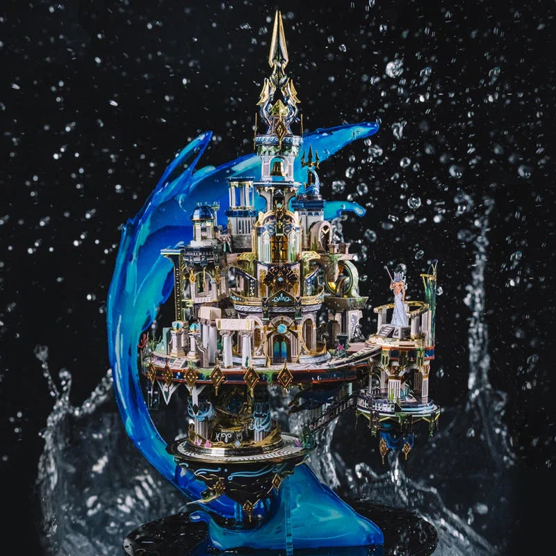 Atlantis Legends Premium Metal Puzzle Kit - 3d metal puzzle by Extoril