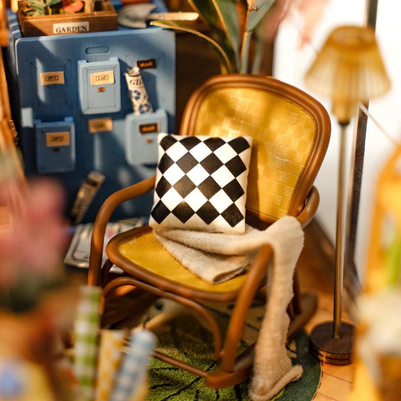 Diy Book Nook Shelf - Holiday Garden House - DIY Booknooks by Extoril