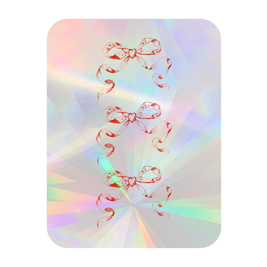 PrismVeil Ribbonique — Bow Rainbow Window Film