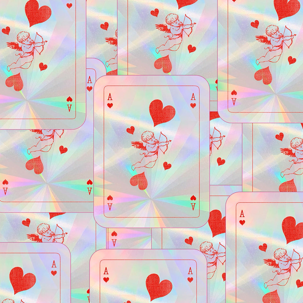 PrismVeil Loveletter — Valentine Card Rainbow Window Film