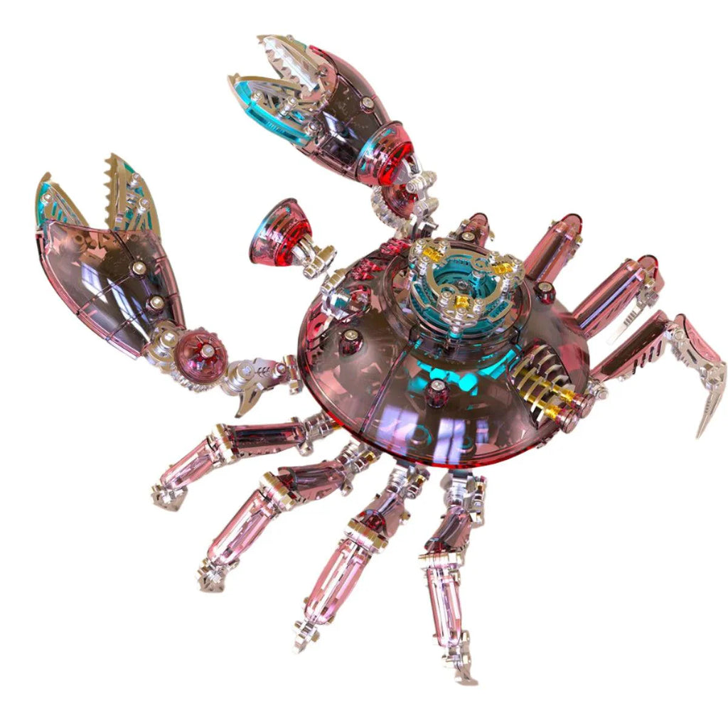 Cybernetic Crab 3D Metal Model Kit - 3d metal puzzle by Extoril