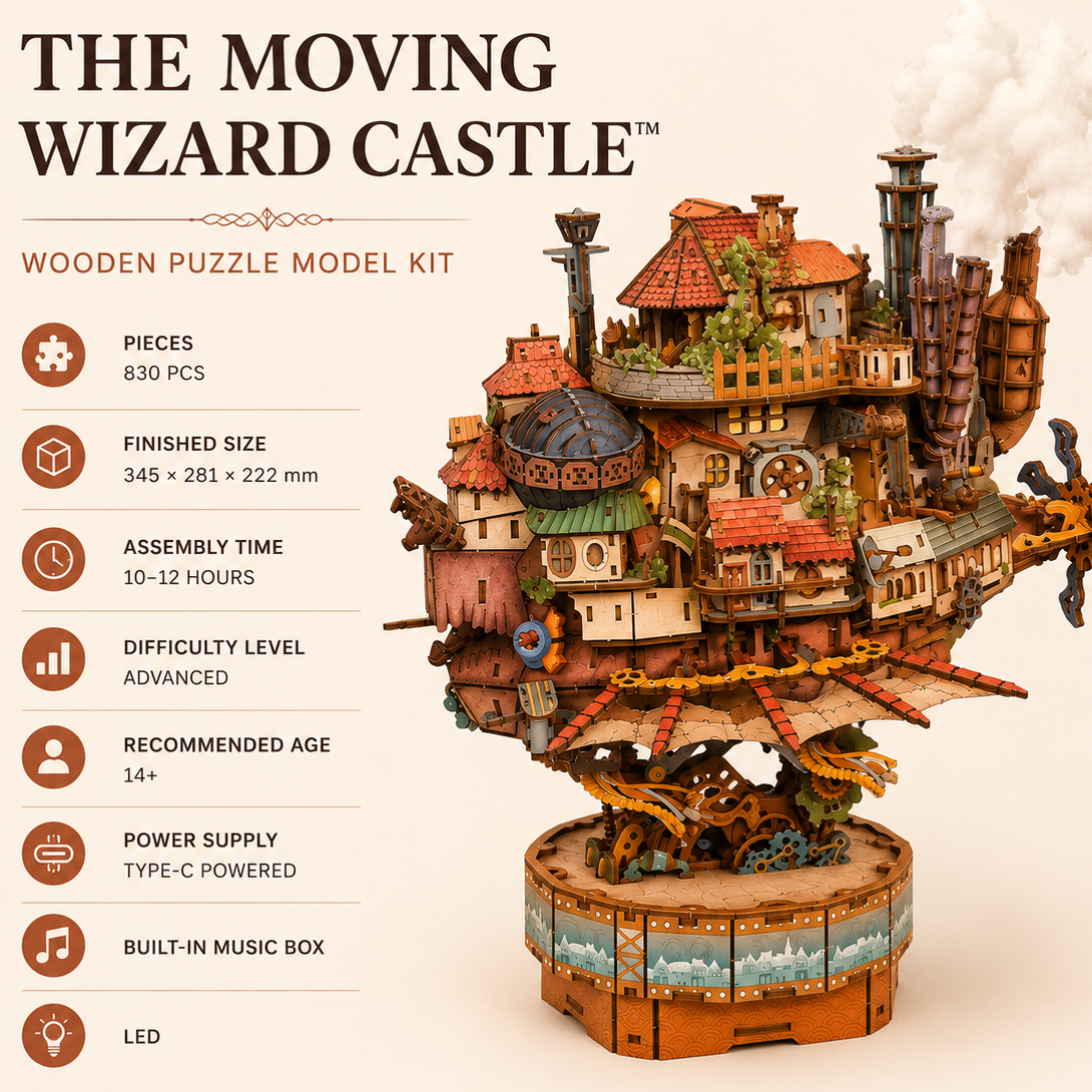 Moving Wizard Castle Fantasy Playset