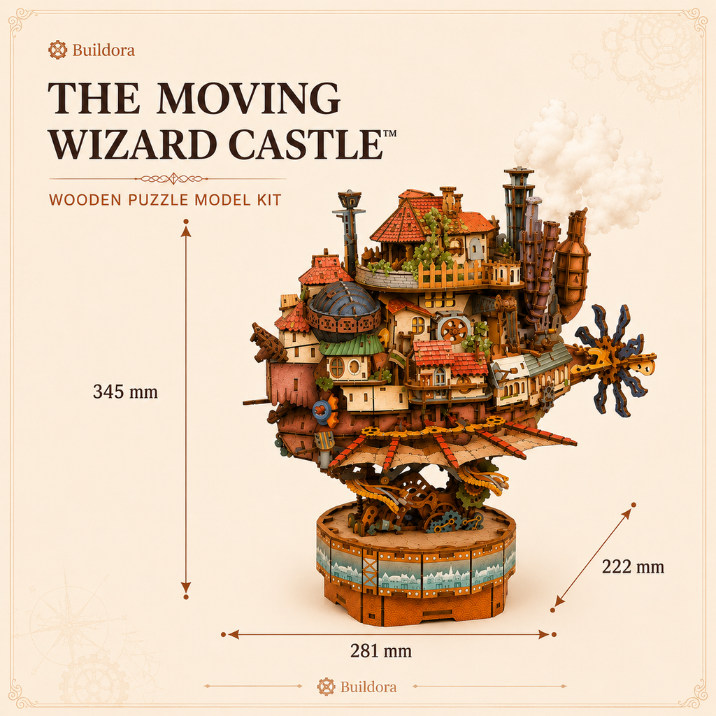 Moving Wizard Castle Fantasy Playset