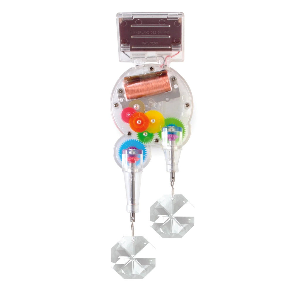 PrismVeil Solaris Duo — Double Crystal Solar Rainbow Maker