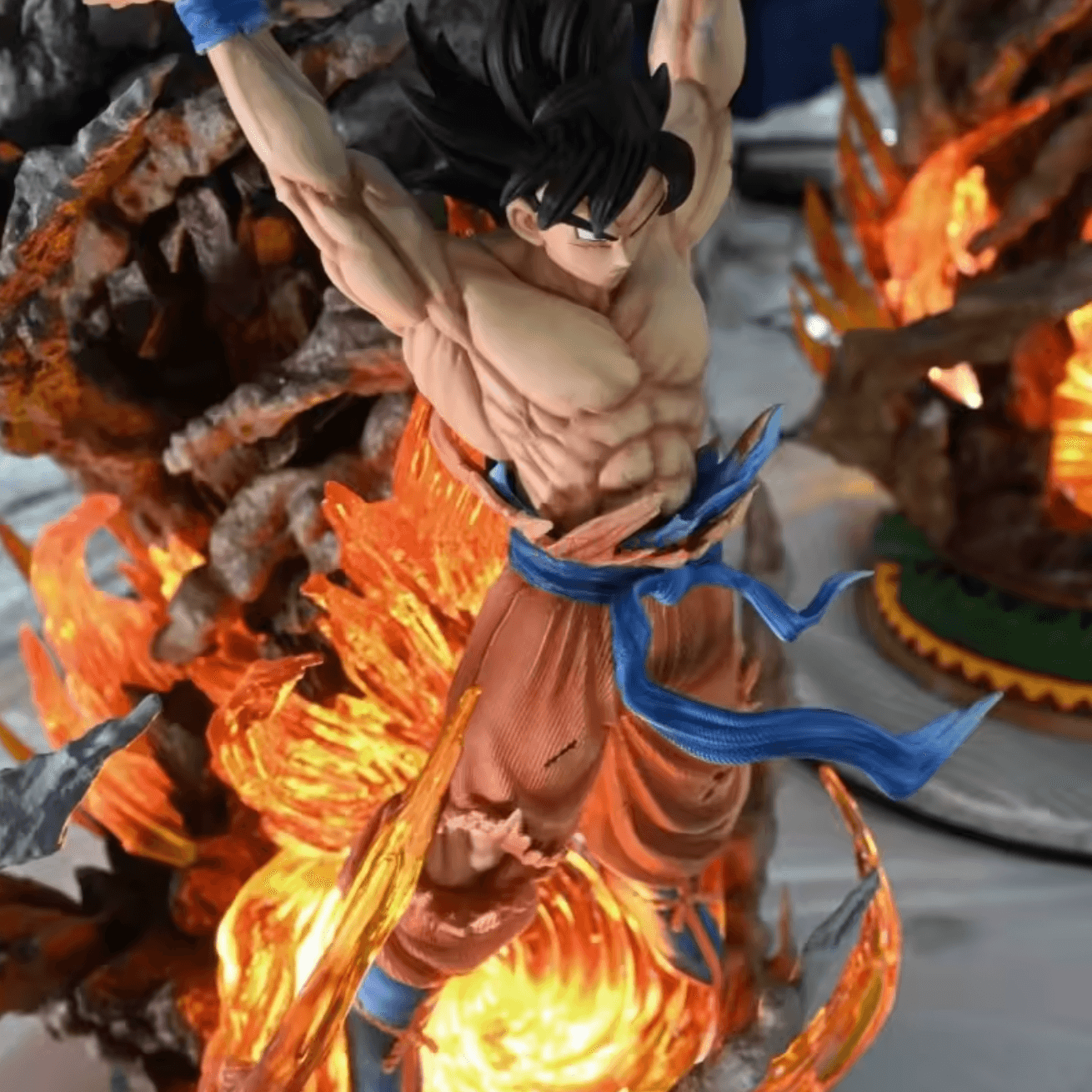 Spirit Bomb Masterpiece - Goku Figurine - Action Figure by Extoril