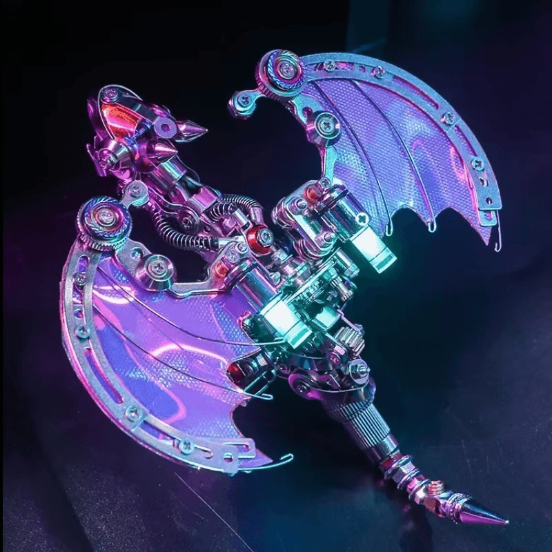 Mechanical Flying Dragon 3D Metal Puzzle Kit - 3d metal puzzle by Extoril