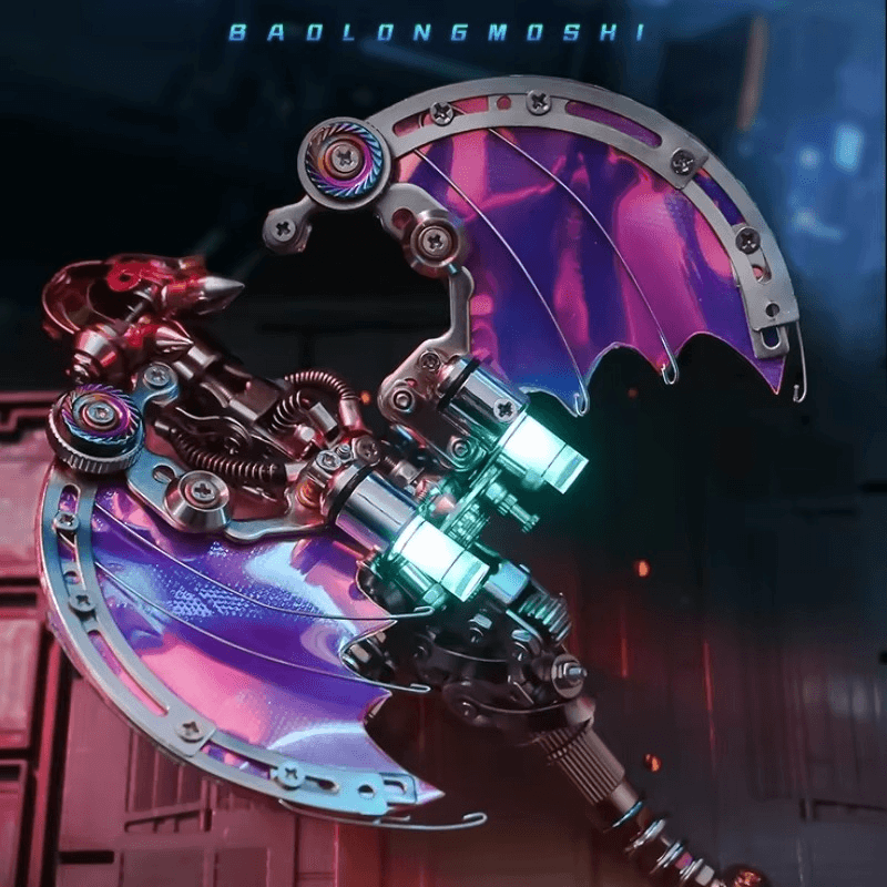 Mechanical Flying Dragon 3D Metal Puzzle Kit - 3d metal puzzle by Extoril