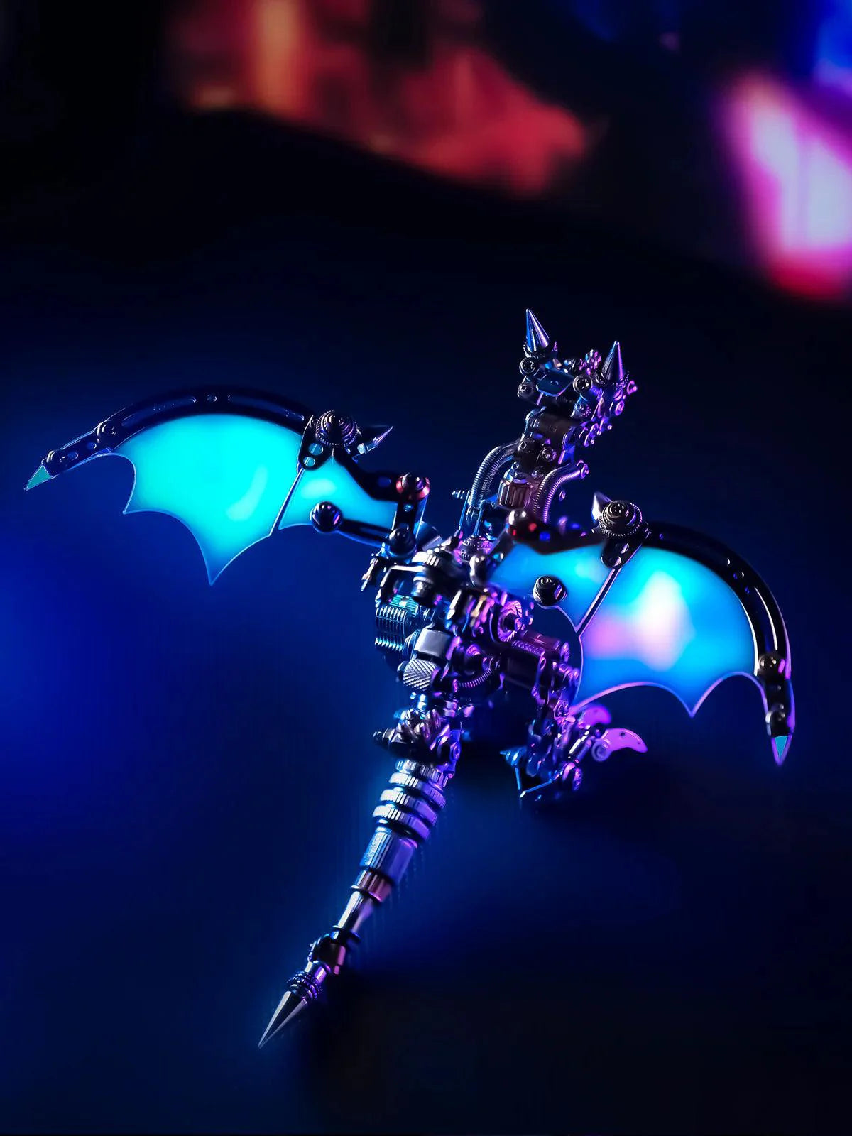 Mechanical Flying Dragon 3D Metal Puzzle Kit - 3d metal puzzle by Extoril