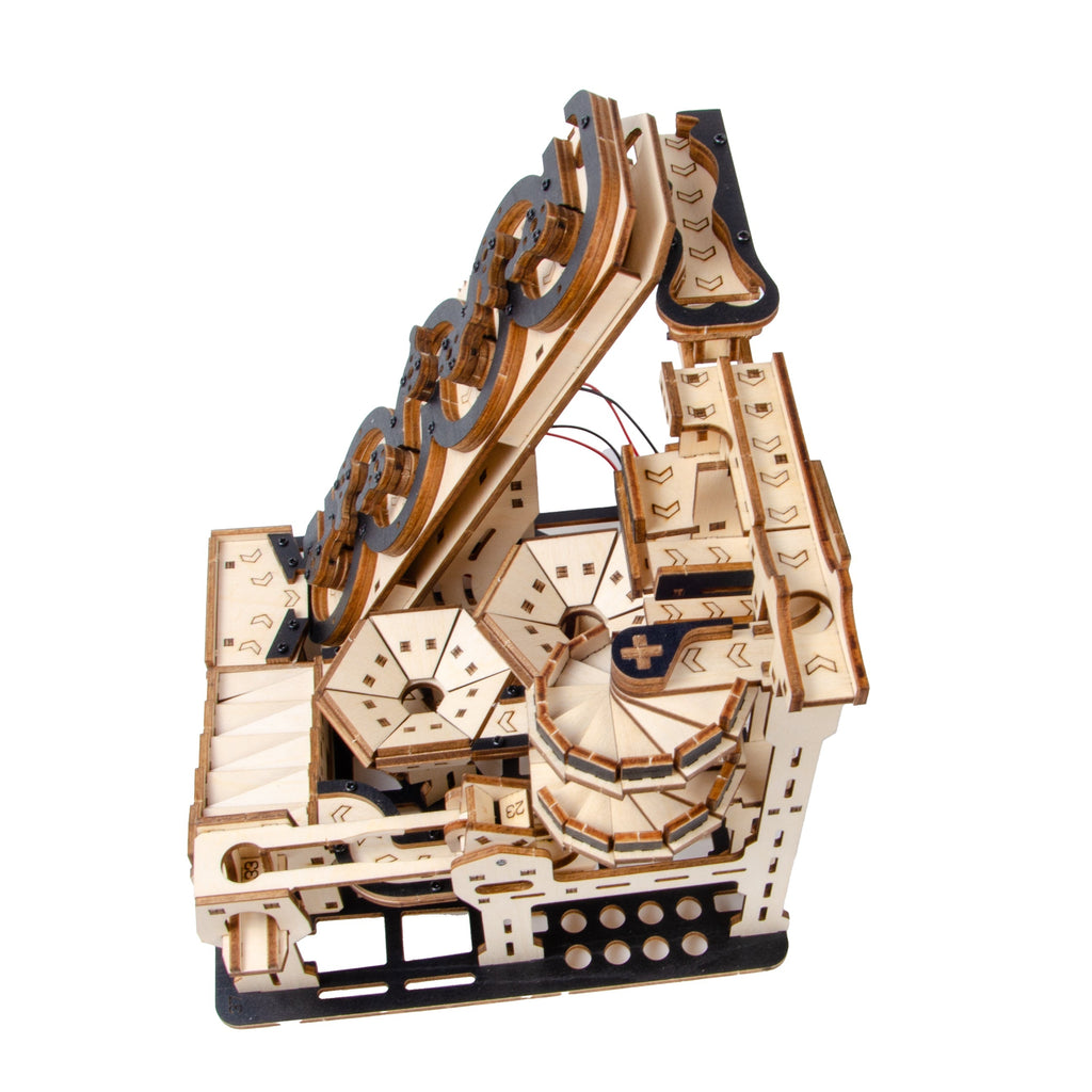 Electric Mechanical Marble Run 3D Wooden Puzzle - 3D Wooden Puzzle by Extoril
