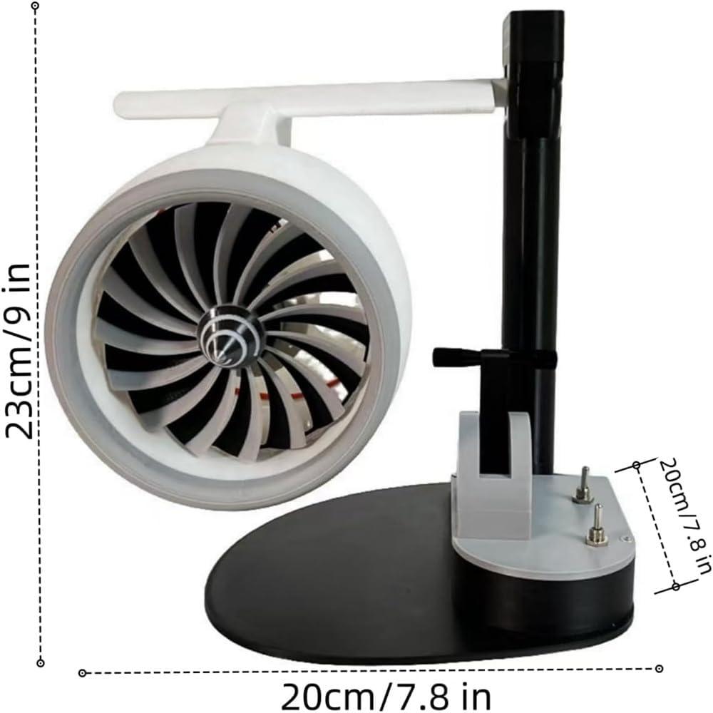 JetEngine Humidifier Fan - Aviation-Inspired Desktop Companion - home decor by Extoril