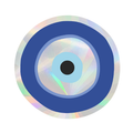 PrismVeil Aegis — Blue Evil Eye Rainbow Window Film