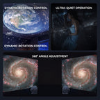 PlatixPro Galaxy Projector Pro LED Star Night Light 3 Slides