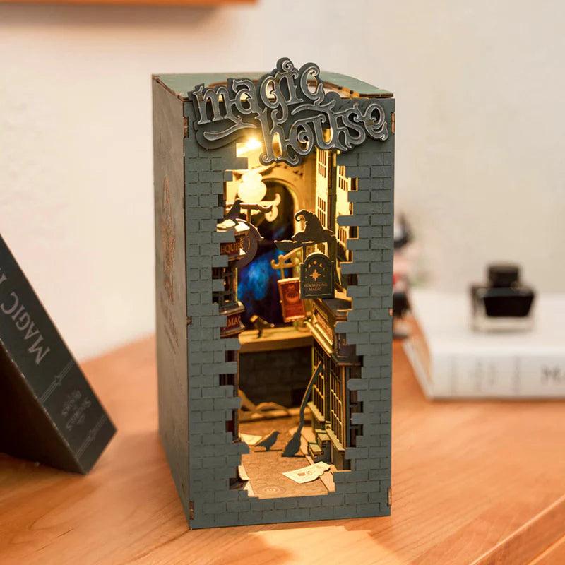 Diy Book Nook Shelf - Magic House - DIY Booknooks by Extoril