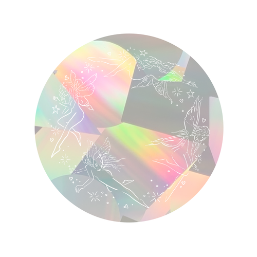 PrismVeil Faelight — Enchanted Fairy Rainbow Window Film