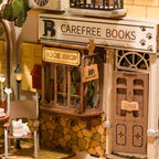 Diy Book Nook Shelf - Sunshine Town - DIY Booknooks by Extoril