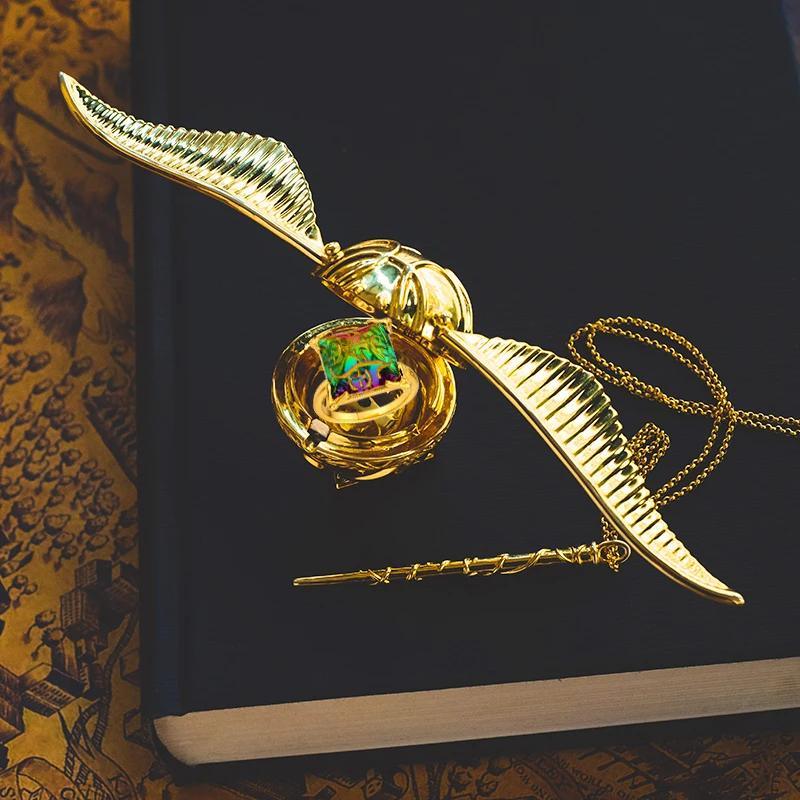 Magical Harry Potter Golden Snitch Ring Box - 3d metal puzzle by Extoril