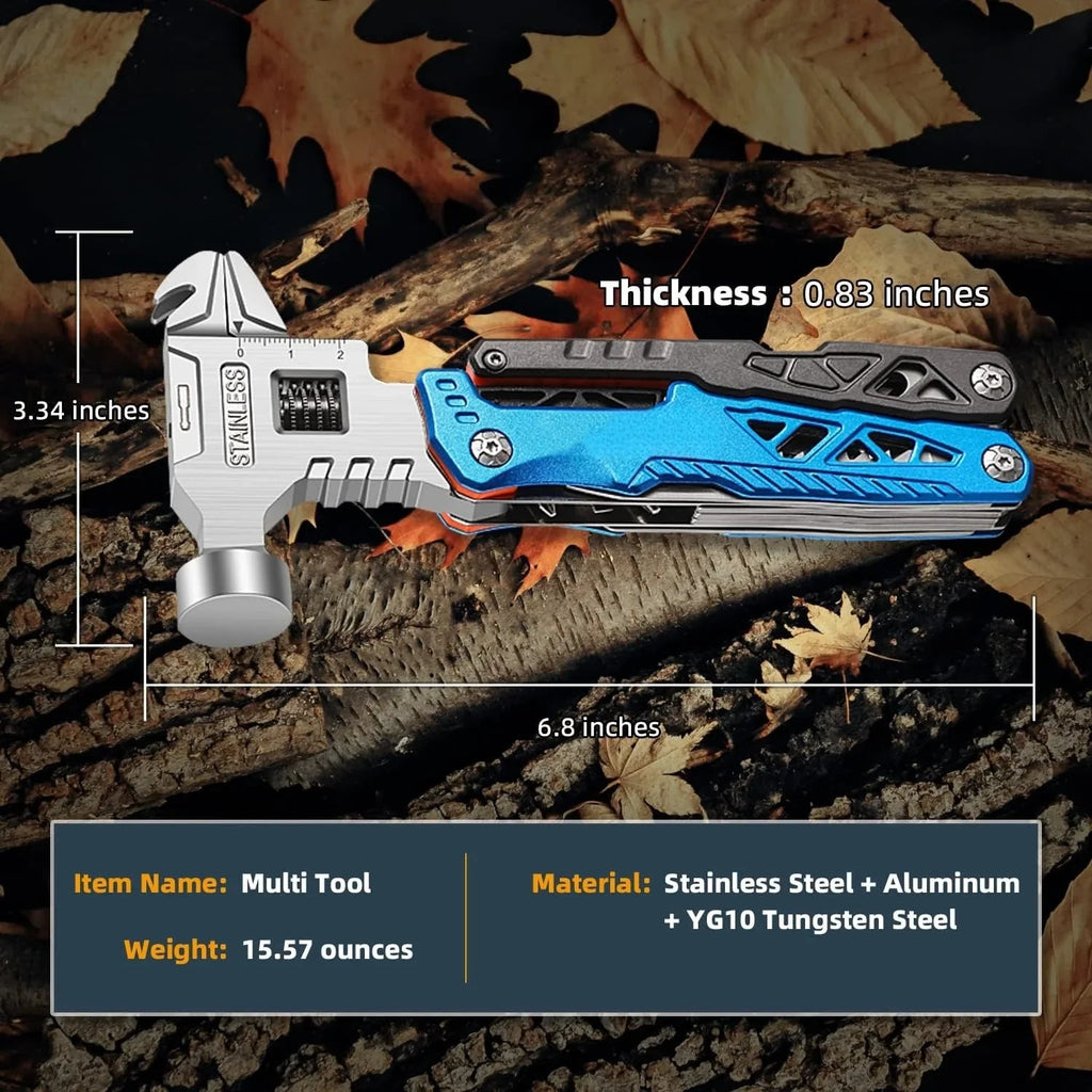 18 In 1 Multifunctional Wrench Hammer - Gadget by Extoril