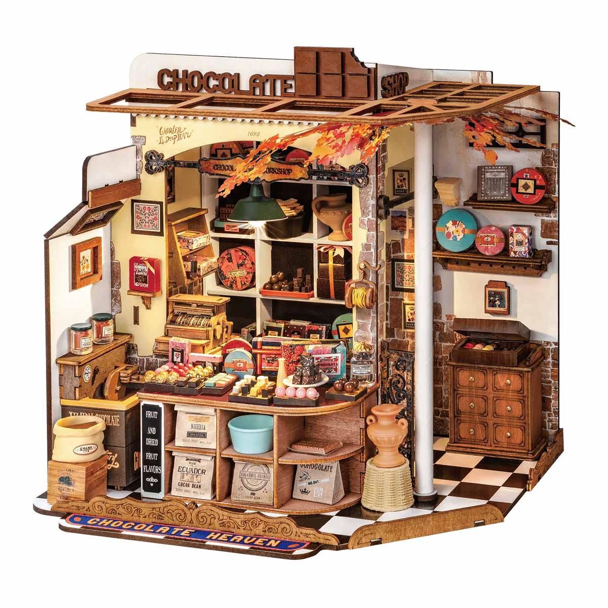 Henry's Chocolate DIY Miniature House - DIY Miniature by Extoril