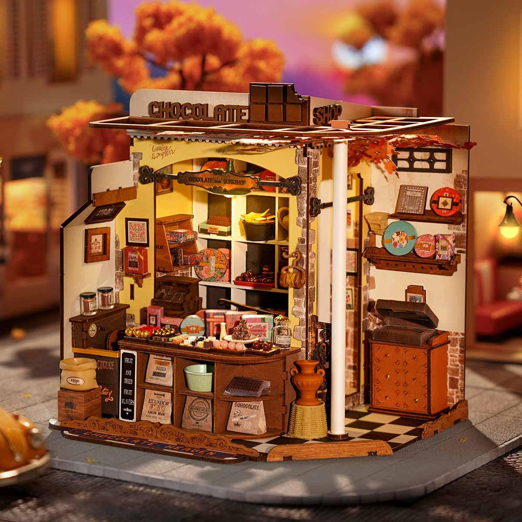 Henry's Chocolate DIY Miniature House - DIY Miniature by Extoril