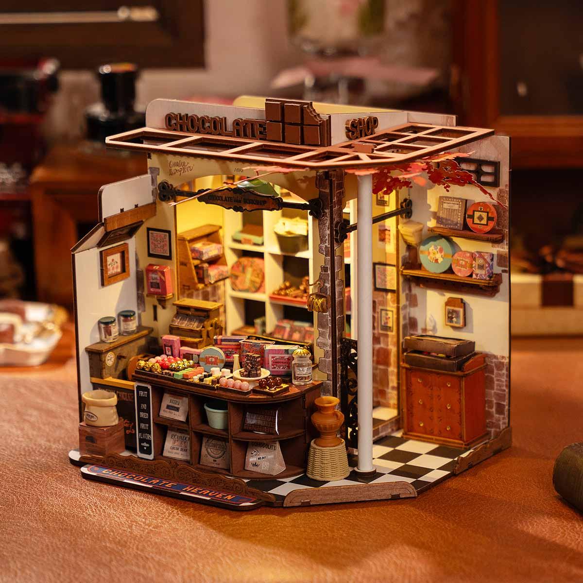 Henry's Chocolate DIY Miniature House - DIY Miniature by Extoril