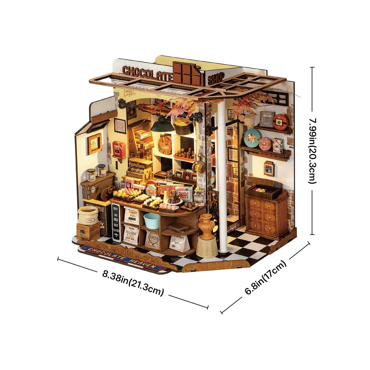 Henry's Chocolate DIY Miniature House - DIY Miniature by Extoril