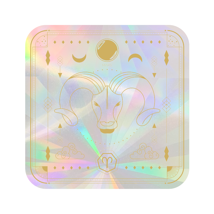 PrismVeil Zodiacal — Horoscope Sign Rainbow Window Film