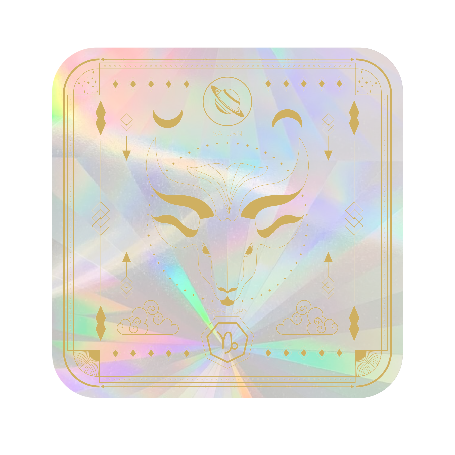 PrismVeil Zodiacal — Horoscope Sign Rainbow Window Film