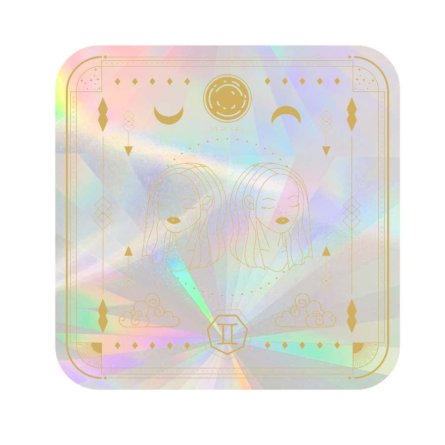 PrismVeil Zodiacal — Horoscope Sign Rainbow Window Film