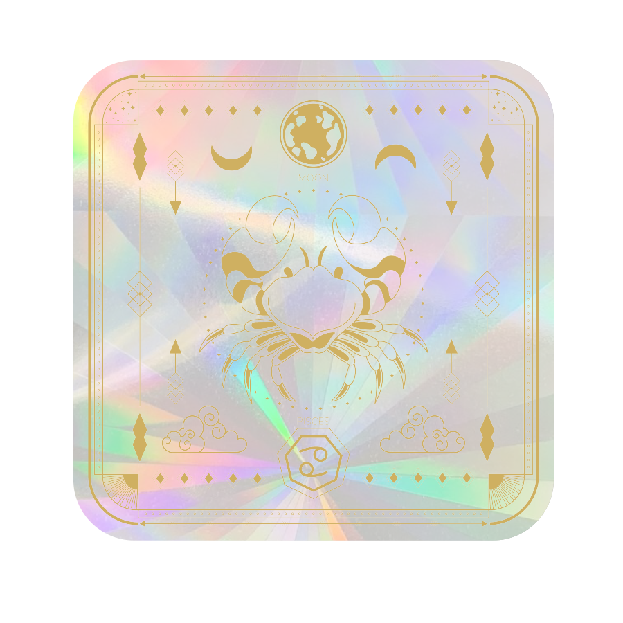 PrismVeil Zodiacal — Horoscope Sign Rainbow Window Film