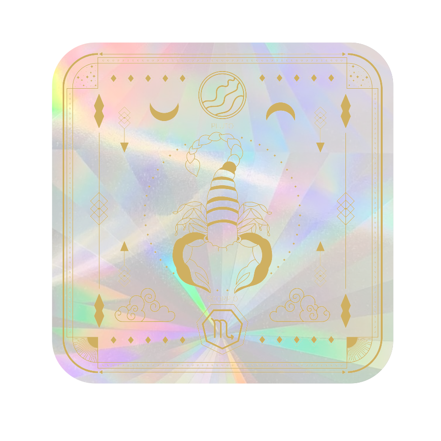 PrismVeil Zodiacal — Horoscope Sign Rainbow Window Film