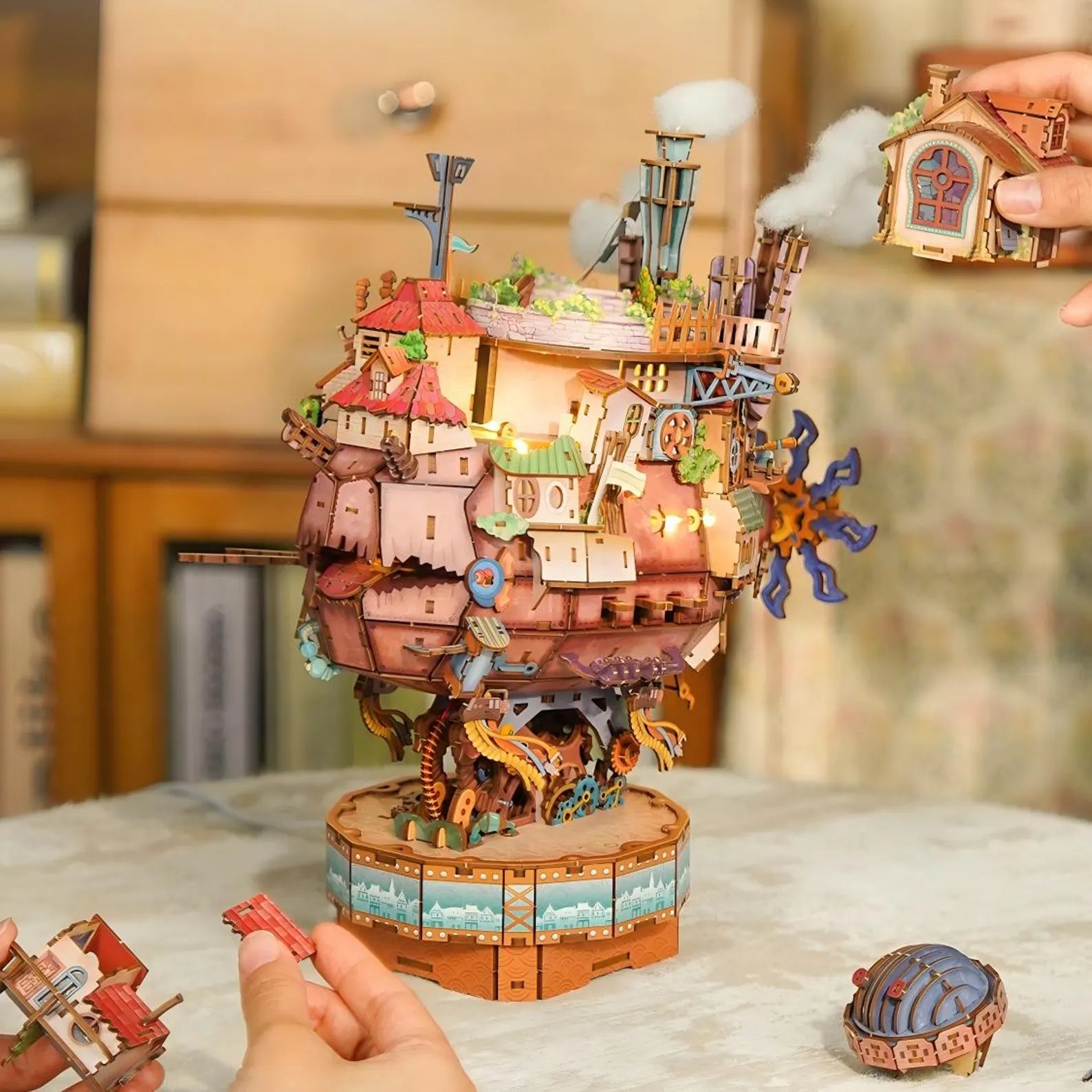 Moving Wizard Castle Fantasy Playset