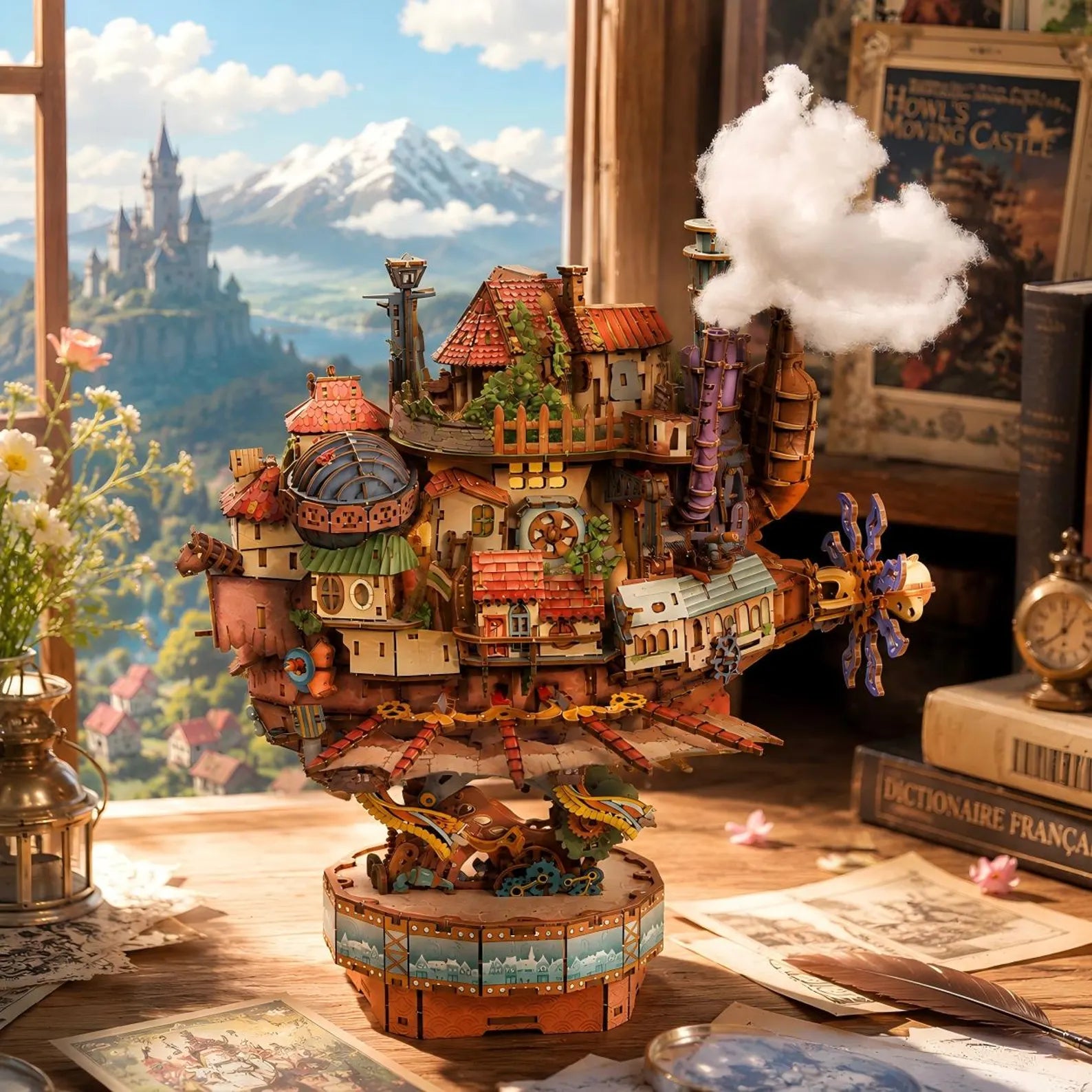 Moving Wizard Castle Fantasy Playset
