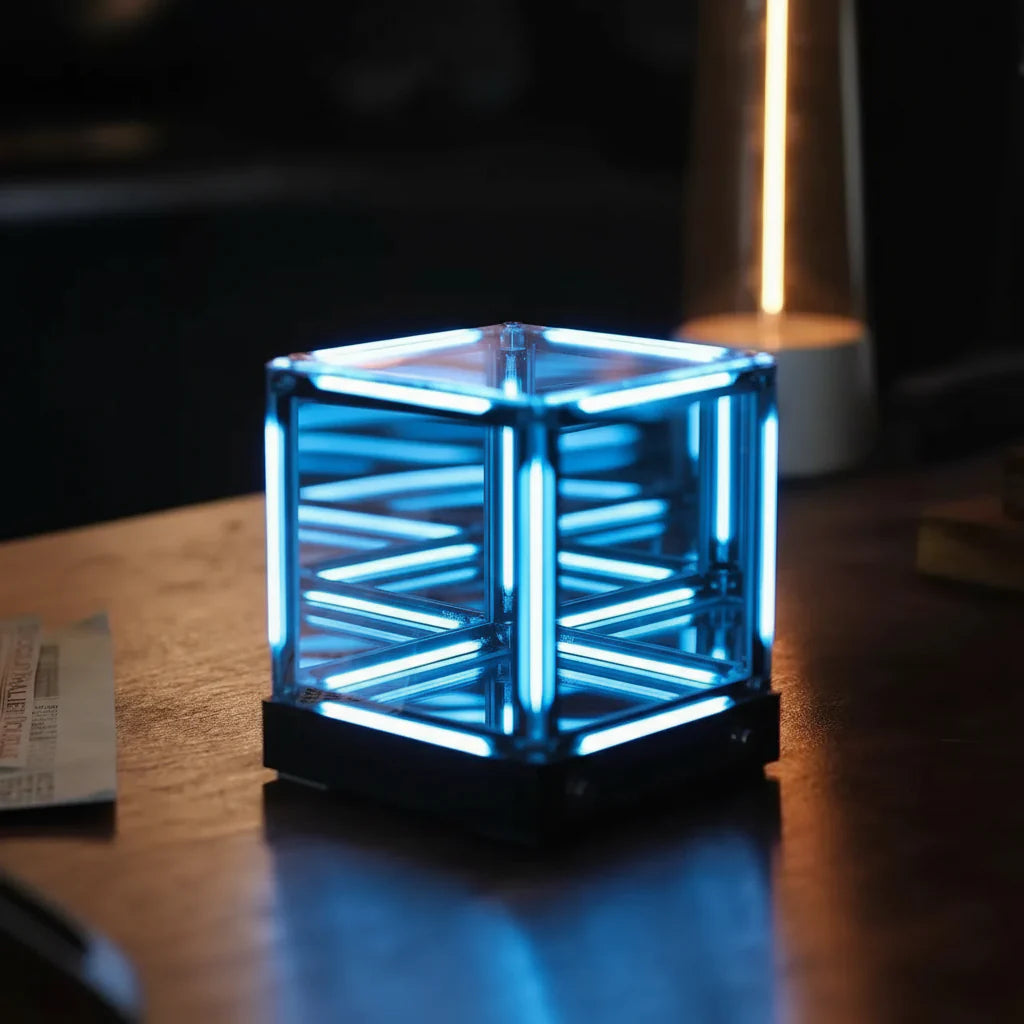 Infinity Mirror Cube LED - Gadget by Extoril