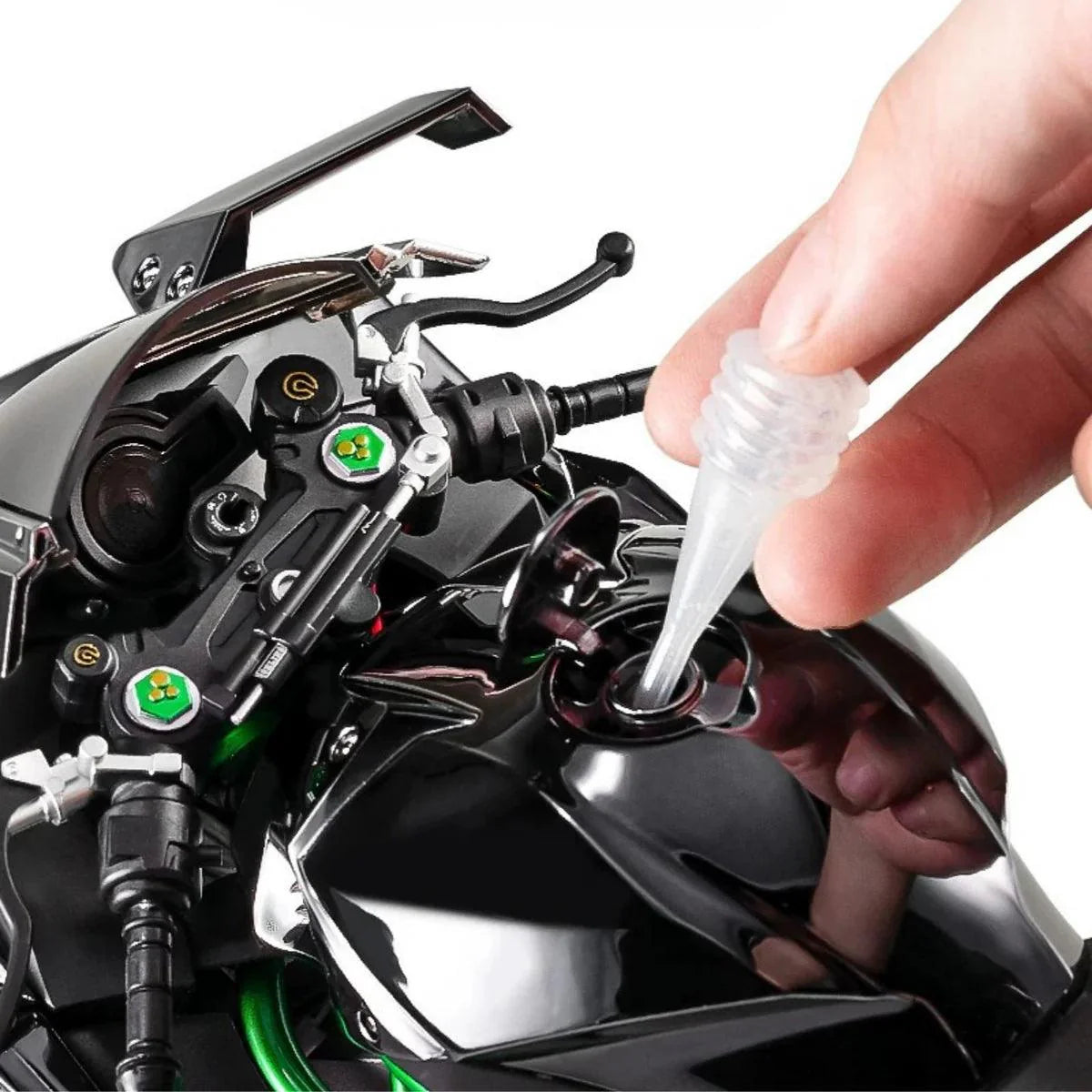 Premium Ninja H2R RC Superbike 1:6 Scale with Realistic Sound & Smoke Effects - home decor by Extoril