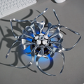 Metal Flower Sculpture Mechanical Steampunk - Gadget by Extoril