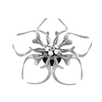 Metal Flower Sculpture Mechanical Steampunk - Gadget by Extoril