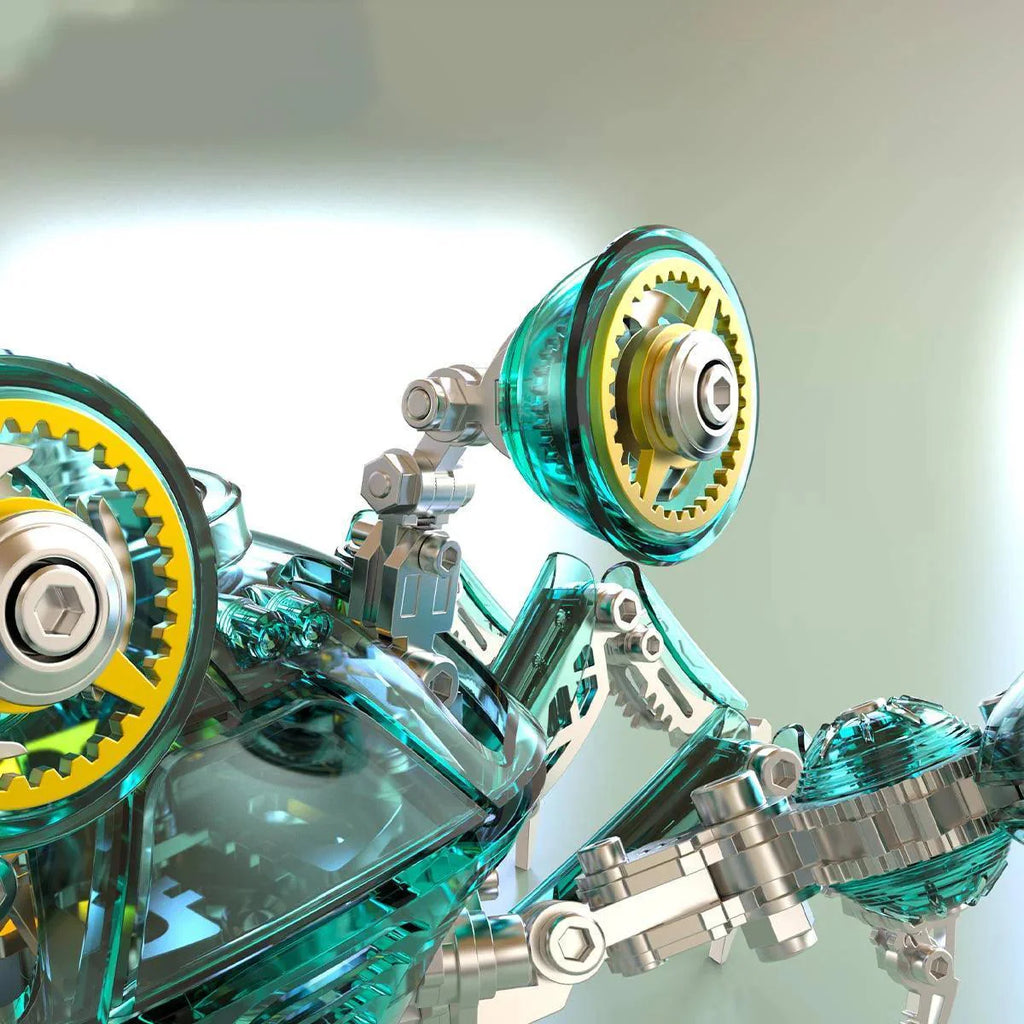 Cybernetic Crab 3D Metal Model Kit - 3d metal puzzle by Extoril