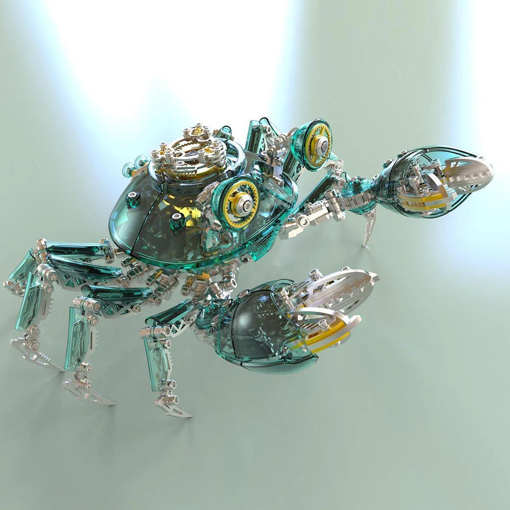 Cybernetic Crab 3D Metal Model Kit - 3d metal puzzle by Extoril