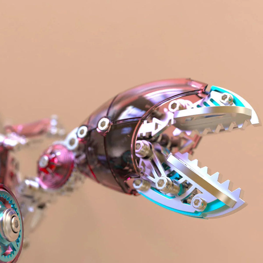 Cybernetic Crab 3D Metal Model Kit - 3d metal puzzle by Extoril
