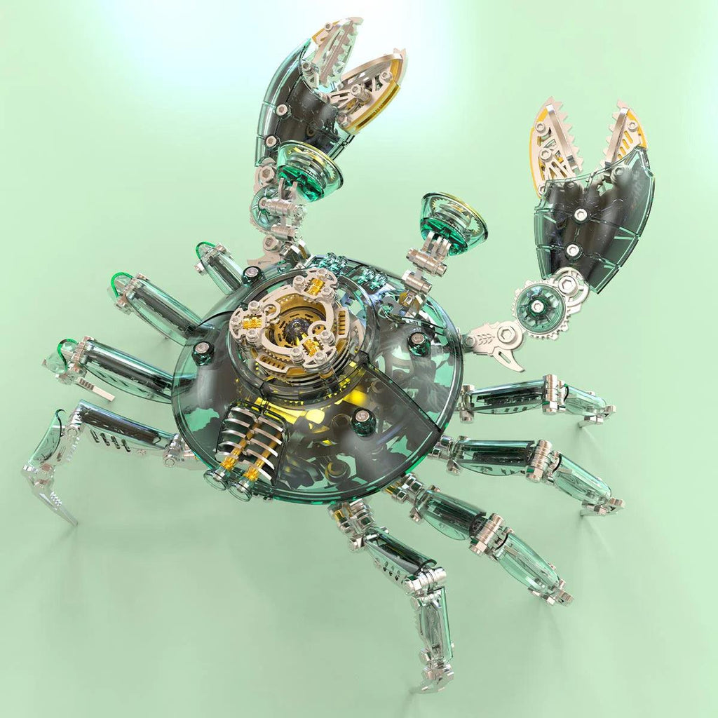 Cybernetic Crab 3D Metal Model Kit - 3d metal puzzle by Extoril