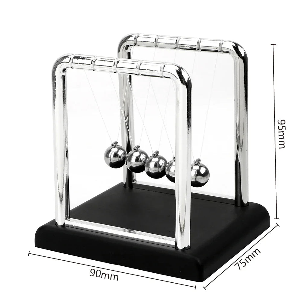 Newton Cradle Executive Desk Physics Demonstrator - home decor by Extoril