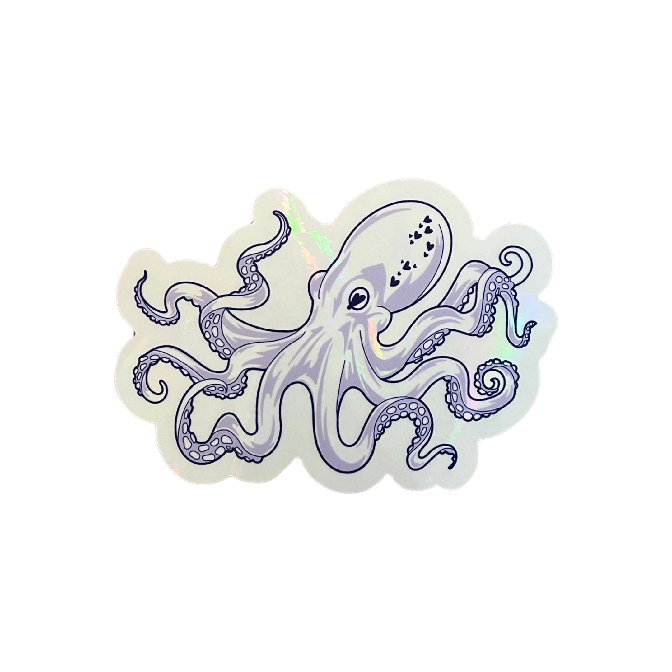 PrismVeil Tentaclia — Octopus Rainbow Window Film
